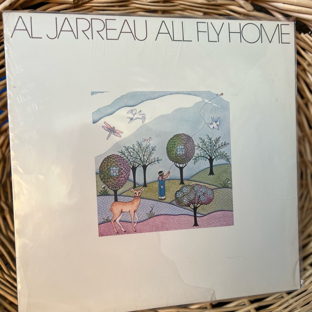 Vintage AL jarreau all fly home Vinyl